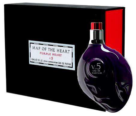 Map of the Heart Purple Heart v.5